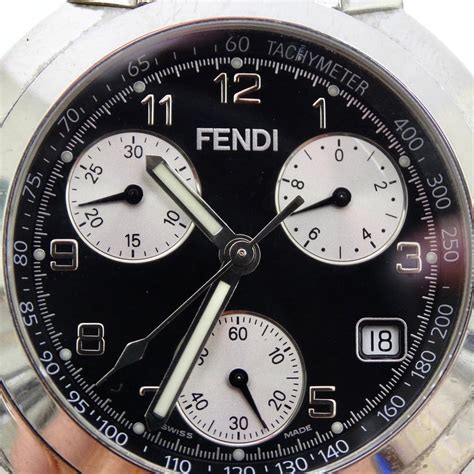 fendi vintage watch|Fendi signature chrono.